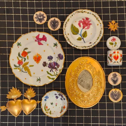 Cosi Store • Ex-Voto Coeur Amoureux Or Boncoeurs (Boncoeurs)