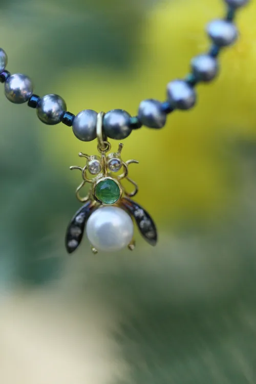 Cosi Store • Collier Bee Black 5 Octobre (5 Octobre)