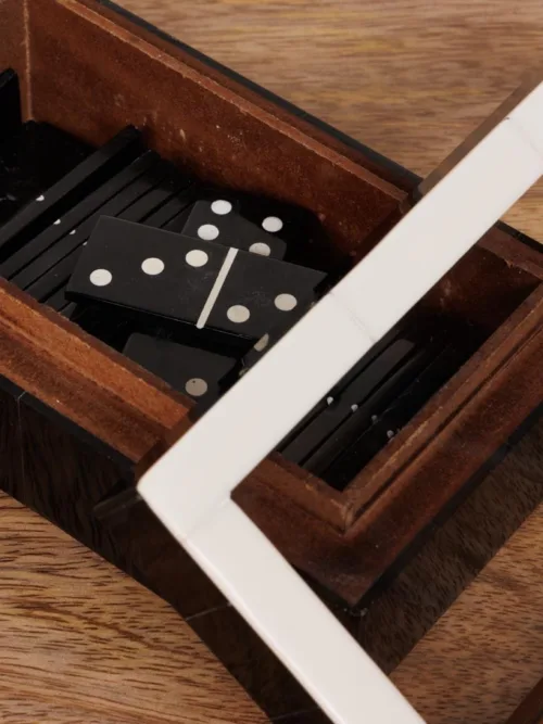 Cosi Store • Boite jeu Domino noir & blanc (Sélection Cosi)