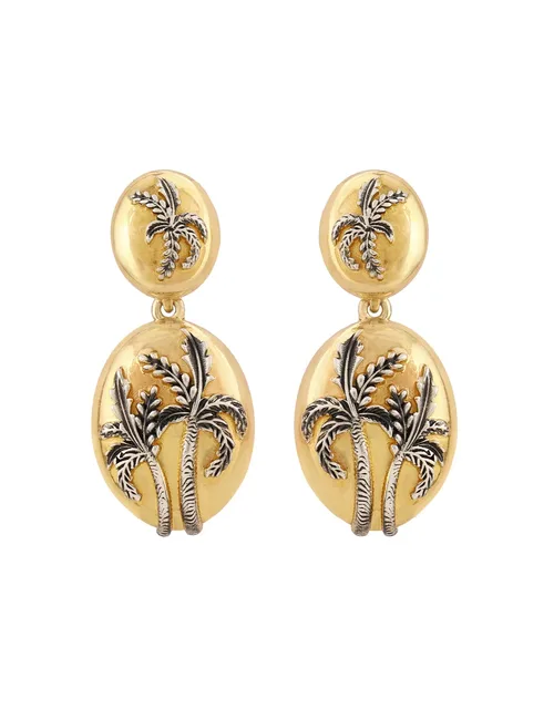 Cosi Store • Boucles d'Oreilles Palm or et argent Dorothée Sausset (Dorothée Sausset)
