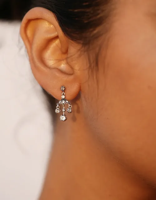 Cosi Store • Boucles d'Oreilles Emma Argent Oxydé Dorothée Sausset (Dorothée Sausset)