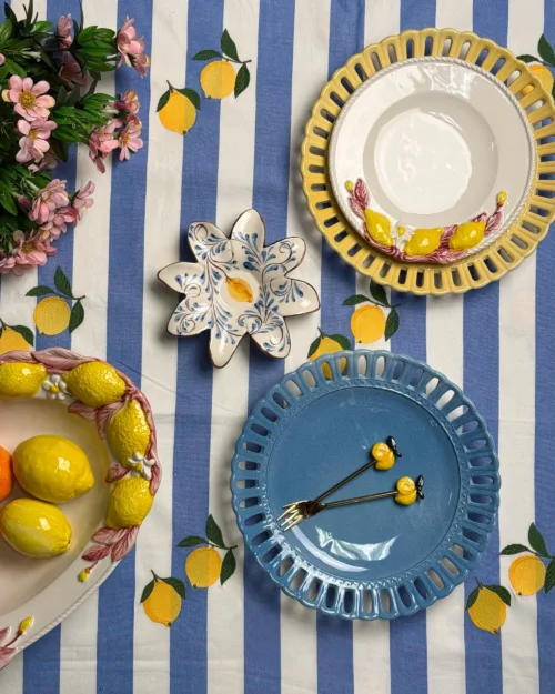 Cosi Store • Nappe Citrons Brodés (Sélection Cosi)