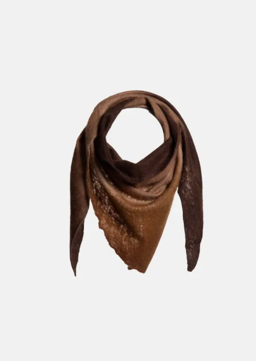 Cosi Store • Bandana Open Knitted Dégradé Brown Mirror in the Sky (Mirror in the Sky)