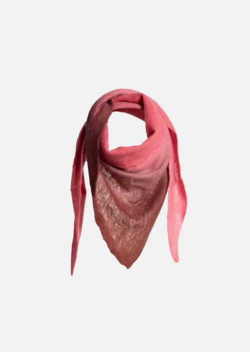 Cosi Store • Bandana Open Knitted Dégradé Nectar Ruby & Wainscot Mirror in the Sky (Mirror in the Sky)