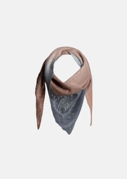 Cosi Store • Bandana Open Knitted Dégradé Oxyde & Flannel Mirror in the Sky (Mirror in the Sky)