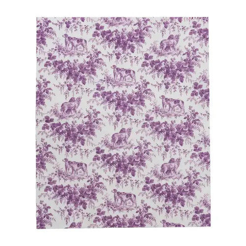 Cosi Store • Serviettes Buffet Hunting Toile Aubergine Caspari (Caspari)