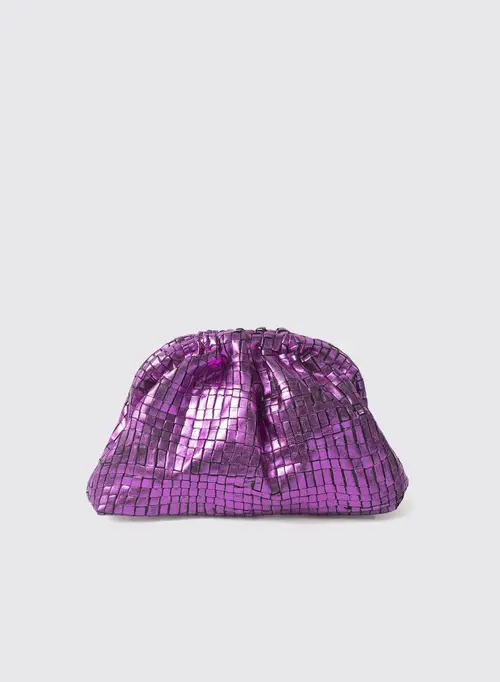 Cosi Store • Pochette Laminée Fuchsia GM Maria la Rosa (Maria La Rosa)