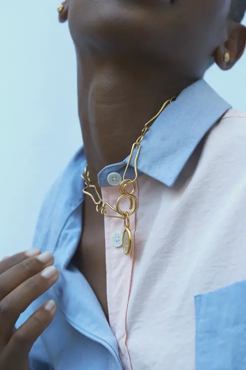 Cosi Store • Collier Les Liens Vermeil Lah Paris (Lah Paris)