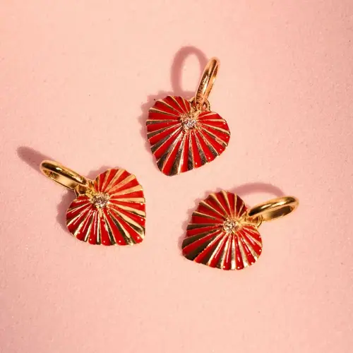 Cosi Store • Pendentif Coeur Lumière Résiné Gigi Clozeau (Gigi Clozeau)