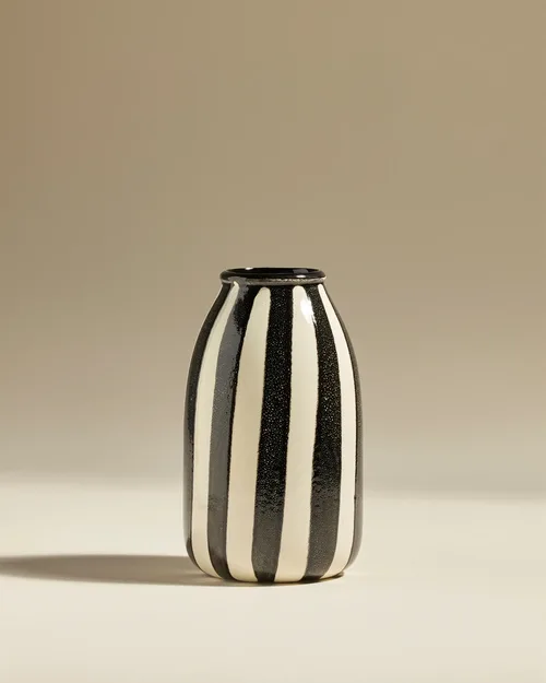 Cosi Store • Vase Riviera Mm Noir Sarah Lavoine (Sarah Lavoine)