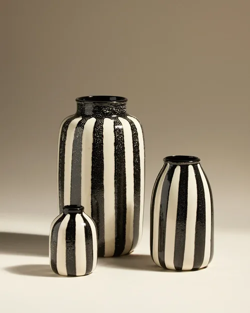 Cosi Store • Vase Riviera Mm Noir Sarah Lavoine (Sarah Lavoine)