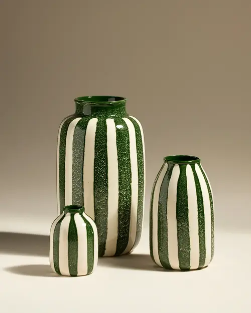Cosi Store • Vase Riviera Mm Vert Sarah Lavoine (Sarah Lavoine)