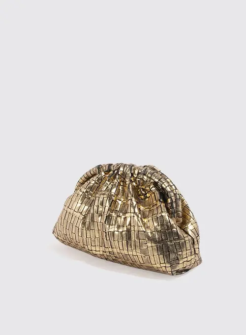 Cosi Store • Pochette Laminée Gold GM Maria la Rosa (Maria La Rosa)