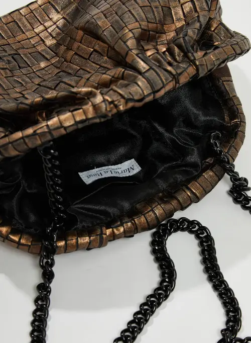 Cosi Store • Pochette Laminée Bronze GM Maria la Rosa (Maria La Rosa)