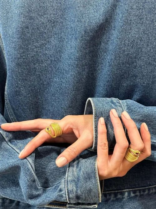 Cosi Store • Bague Serpent Phytia (Tityaravy)