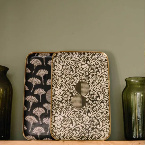 Cosi Store • Plateau rectangulaire Maki Vetiver Boncoeurs (Boncoeurs)