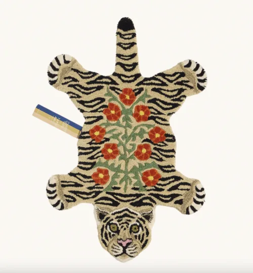 Cosi Store • Tapis Floral White Tiger Small Doing Goods (Doing Goods)