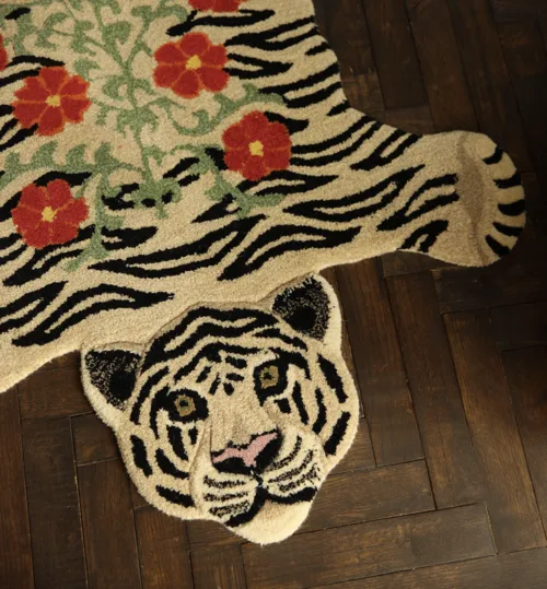 Cosi Store • Tapis Floral White Tiger Small Doing Goods (Doing Goods)
