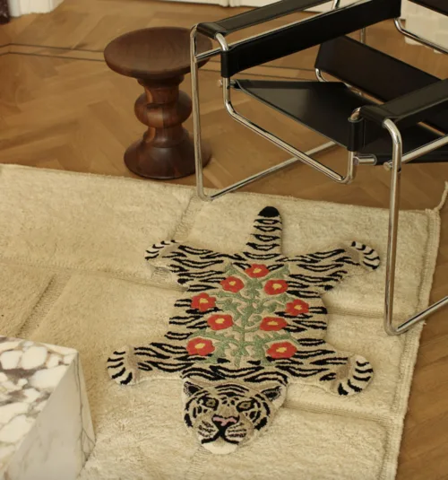 Cosi Store • Tapis Floral White Tiger Small Doing Goods (Doing Goods)