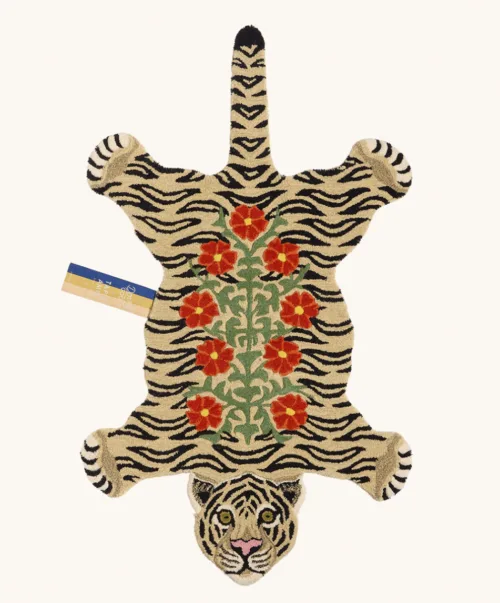 Cosi Store • Tapis Floral White Tiger Large Doing Goods (Doing Goods)