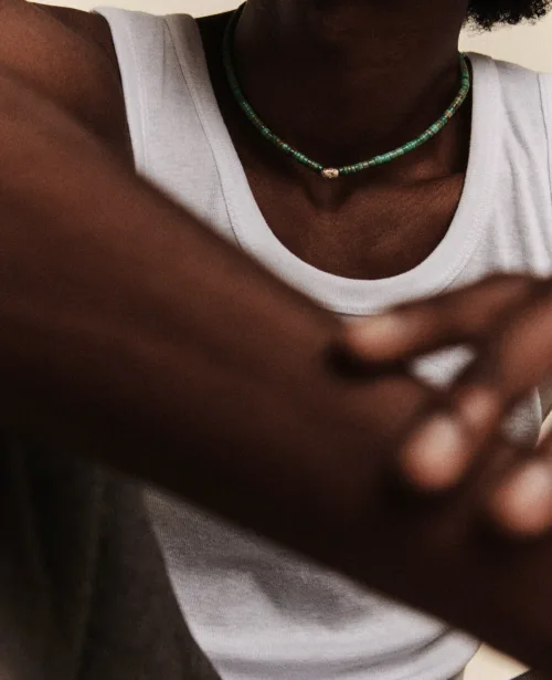 Cosi Store • Collier Taylor N°1 Turquoise Pascale Monvoisin (Pascale Monvoisin)