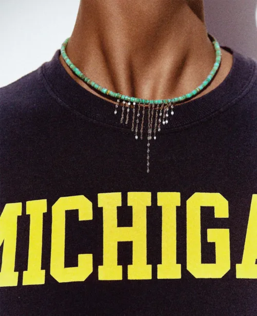 Cosi Store • Collier Taylor N°3 Turquoise Pascale Monvoisin (Pascale Monvoisin)