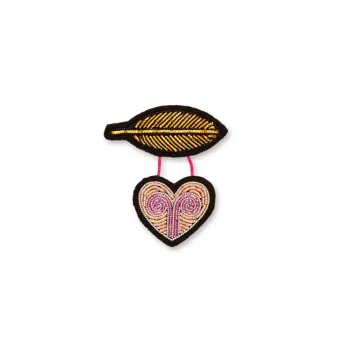 Cosi Store • Broche Coeur Léger Macon & Lesquoy (Macon & Lesquoy)