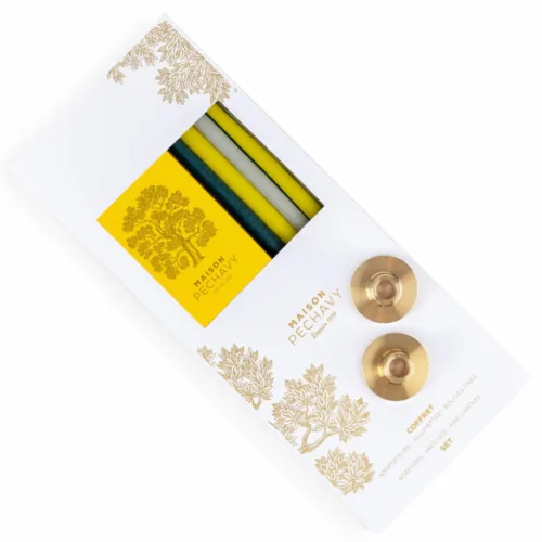 Cosi Store • Coffret cierges/allum / adaptateurs Mimosa Pechavy (Maison Pechavy)