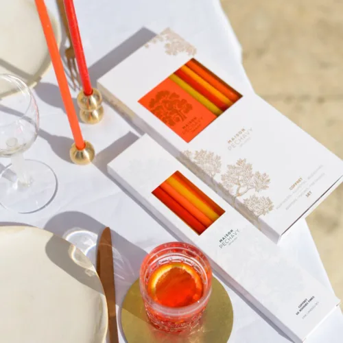 Cosi Store • Coffret cierges/allum / adaptateurs Capri Pechavy (Maison Pechavy)
