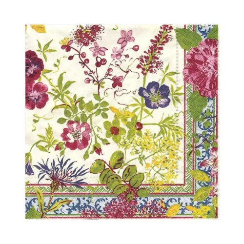 Cosi Store • Serviettes Millefleurs GM Caspari (Caspari)