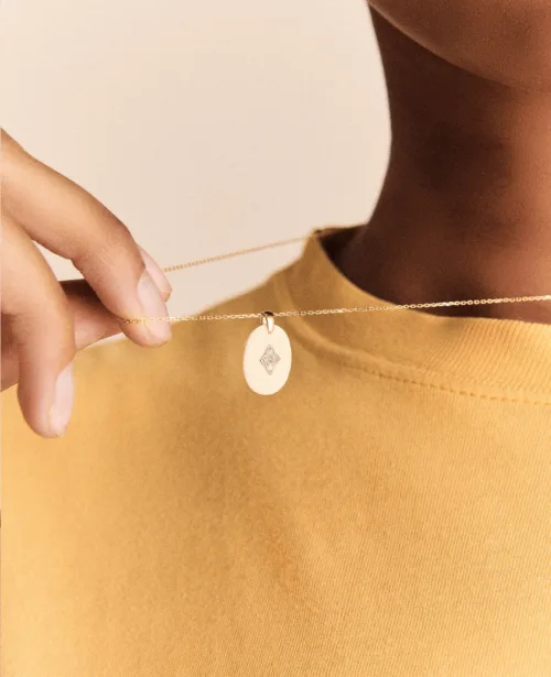 Cosi Store • Collier Gina Blanc Pascale Monvoisin (Pascale Monvoisin)