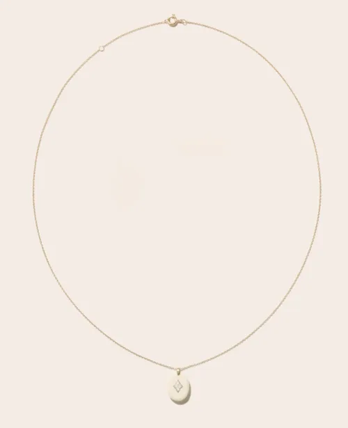 Cosi Store • Collier Gina Blanc Pascale Monvoisin (Pascale Monvoisin)