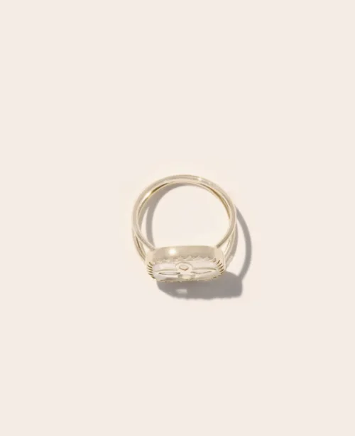 Cosi Store • Bague Bowie n°2 Pierre de Lune Opale Pascale Monvoisin (Pascale Monvoisin)