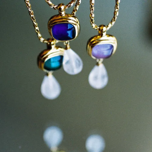 Cosi Store • Collier Pendentif Goutte Renaissance Goossens (Goossens)