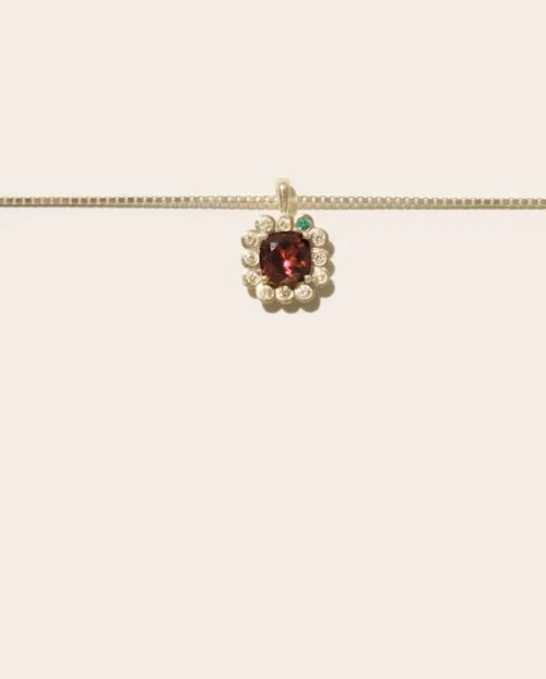 Cosi Store • Collier Robin Grenat Pascale Monvoisin (Pascale Monvoisin)