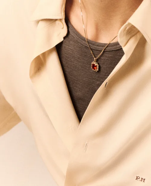 Cosi Store • Collier Robin Grenat Pascale Monvoisin (Pascale Monvoisin)