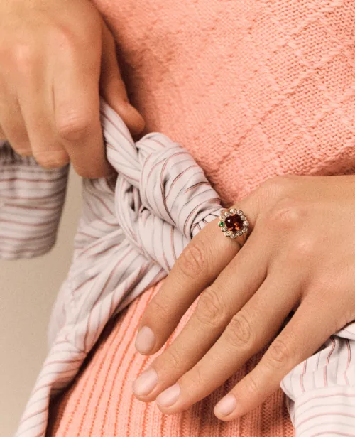 Cosi Store • Bague Robin n°1 Grenat Pascale Monvoisin (Pascale Monvoisin)
