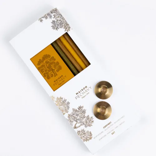 Cosi Store • Coffret cierges/allum / adaptateurs Gismonda Pechavy (Maison Pechavy)