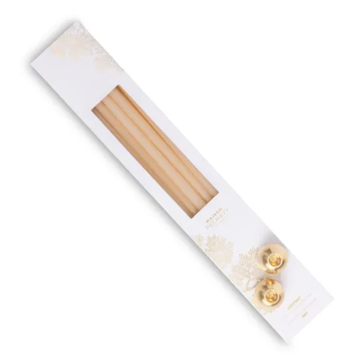 Cosi Store • Coffret cierges gemmes Ecru Pechavy (Maison Pechavy)