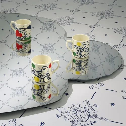 Cosi Store • Mug Oiseau L'Archipel Sentimental Jean-Charles de Castelbajac Gien (Gien)