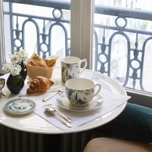 Cosi Store • Tasse et Soucoupe à Déjeuner Jumbo Les Depareillees Vert (Gien)