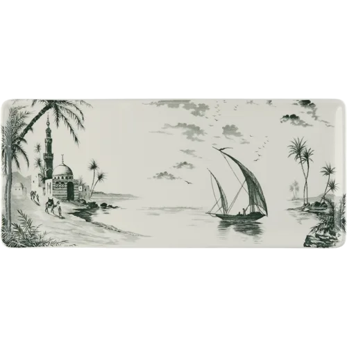 Cosi Store • Plat à Cake Les Depareillees Vert Gien (Gien)