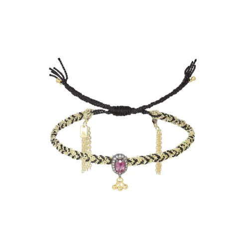 Cosi Store • Bracelet N°948 Gold Black Marie Laure Chamorel (Marie Laure Chamorel)