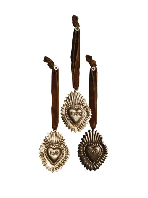 Cosi Store • Suspension ex-voto Love/Joy/Hope Chehoma (Sélection Cosi)