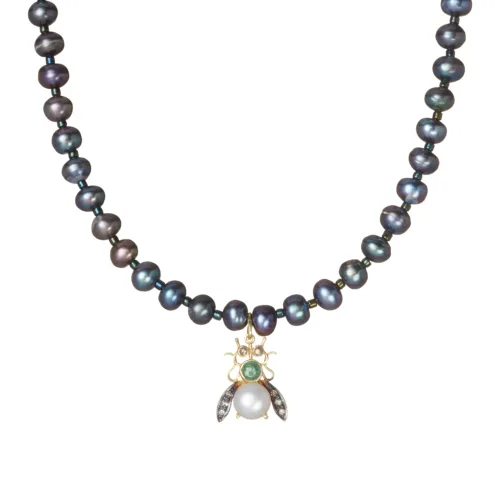 Cosi Store • Collier Bee Black 5 Octobre (5 Octobre)