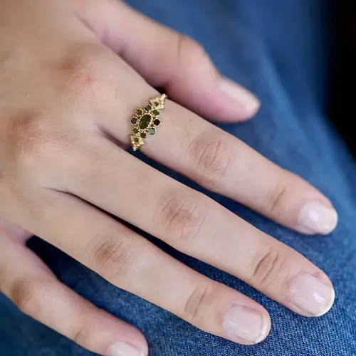 Cosi Store • Bague Anne Green Tourmaline (Dorothée Sausset)