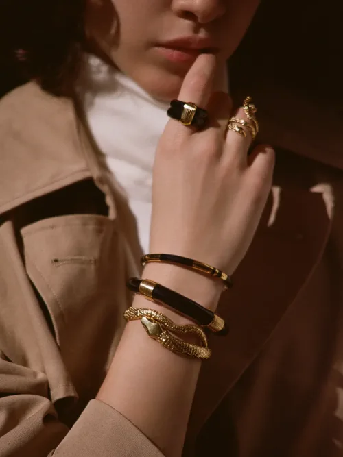 Cosi Store • Bague Katt Noir Aurelie Bidermann (Aurélie Bidermann)