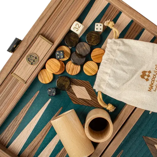 Cosi Store • Backgammon PM Vert Manopoulos (Sélection Cosi)