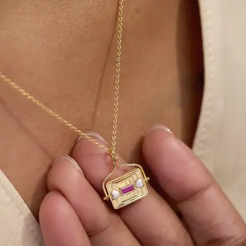 Cosi Store • Collier Bombay rubis (Dorothée Sausset)