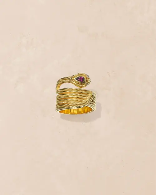 Cosi Store • Bague Serpent Phytia (Tityaravy)